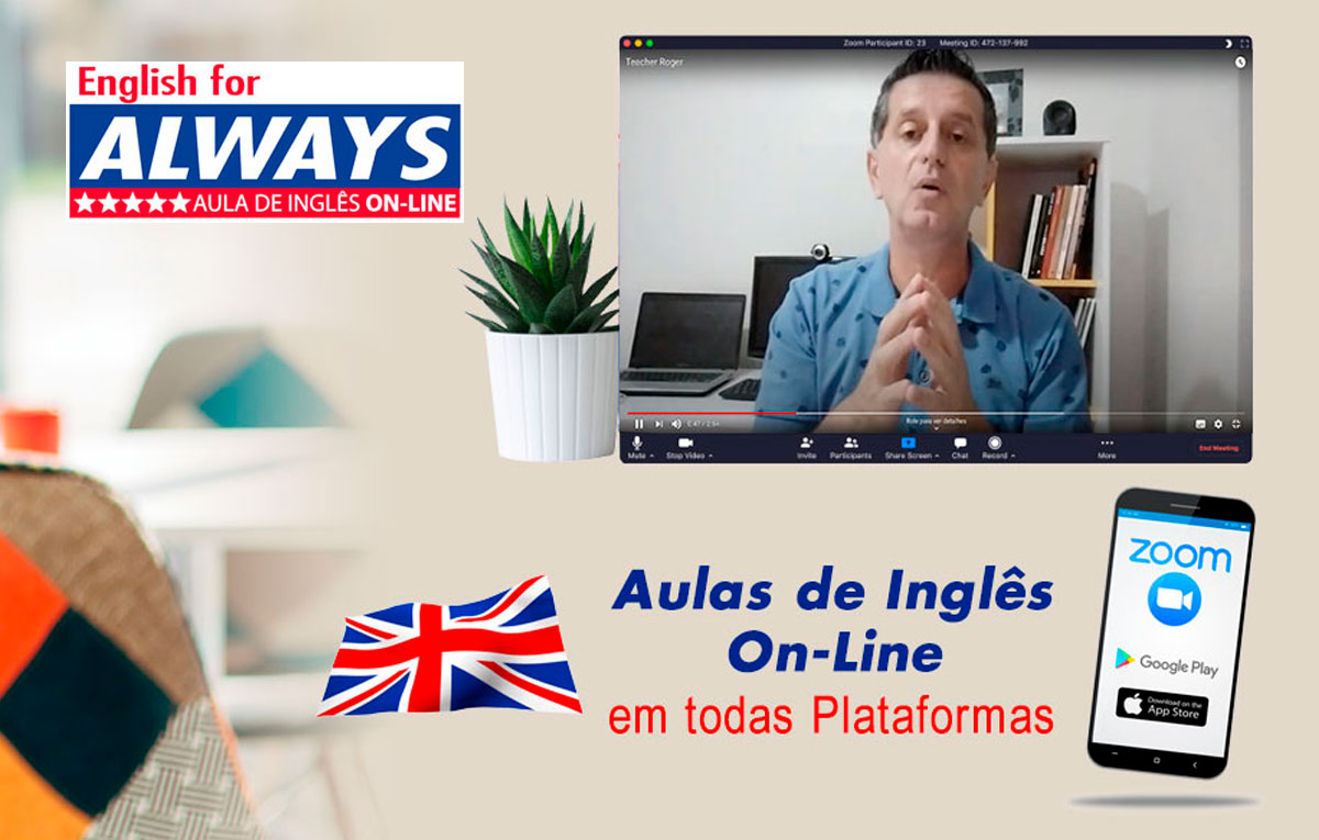 Aprendendo inglês ON-LINE